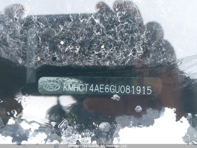 KMHCT4AE6GU081915 Hyundai ACCENT SE