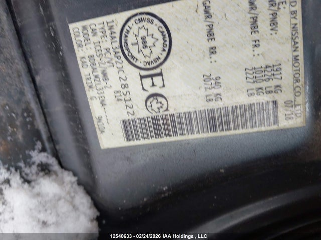 1N4AL3AP2JC285122 Nissan Altima