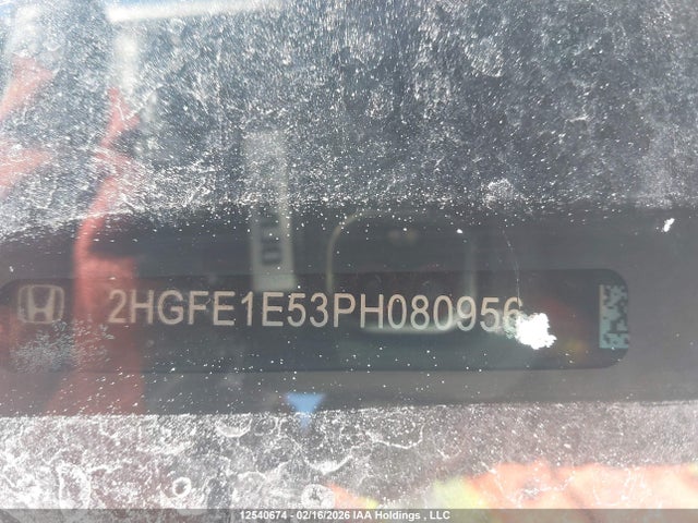 Продаж на аукціоні авто 2023 Honda Civic Si Si, vin: 2HGFE1E53PH080956, номер лоту: 12540674