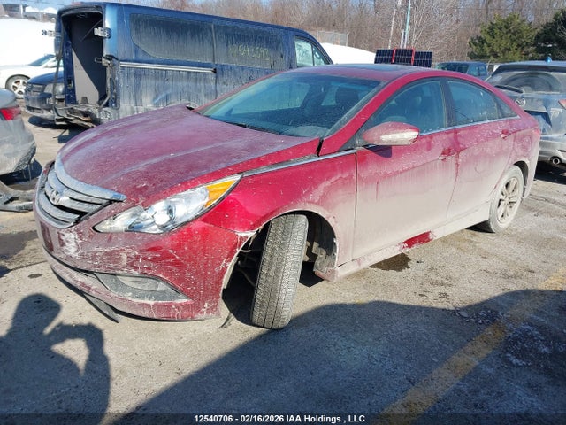 12540706 :رقم المزاد ، 5NPEB4AC8EH821406 vin ، 2014 Hyundai Sonata Gls مزاد بيع