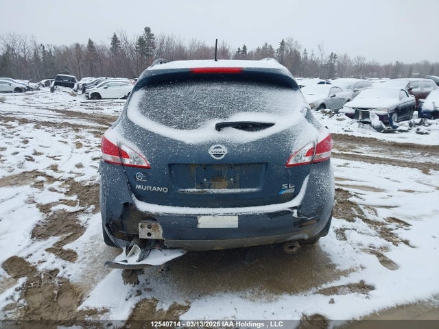 2012 Nissan Murano S/sl/le მანქანა იყიდება აუქციონზე, vin: JN8AZ1MW7CW217839, აუქციონის ნომერი: 12540714