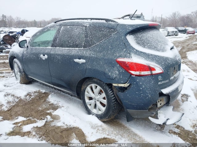 2012 Nissan Murano S/sl/le მანქანა იყიდება აუქციონზე, vin: JN8AZ1MW7CW217839, აუქციონის ნომერი: 12540714