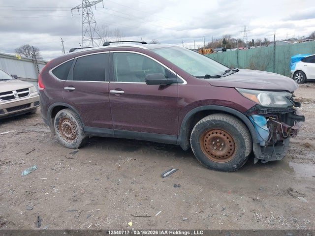 Продаж на аукціоні авто 2013 Honda Cr-v Touring, vin: 2HKRM4H90DH114837, номер лоту: 12540717