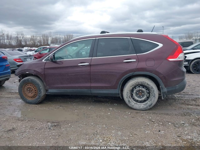 Продаж на аукціоні авто 2013 Honda Cr-v Touring, vin: 2HKRM4H90DH114837, номер лоту: 12540717