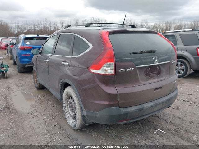 Продаж на аукціоні авто 2013 Honda Cr-v Touring, vin: 2HKRM4H90DH114837, номер лоту: 12540717
