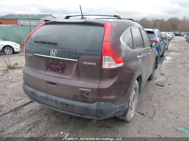 Продаж на аукціоні авто 2013 Honda Cr-v Touring, vin: 2HKRM4H90DH114837, номер лоту: 12540717