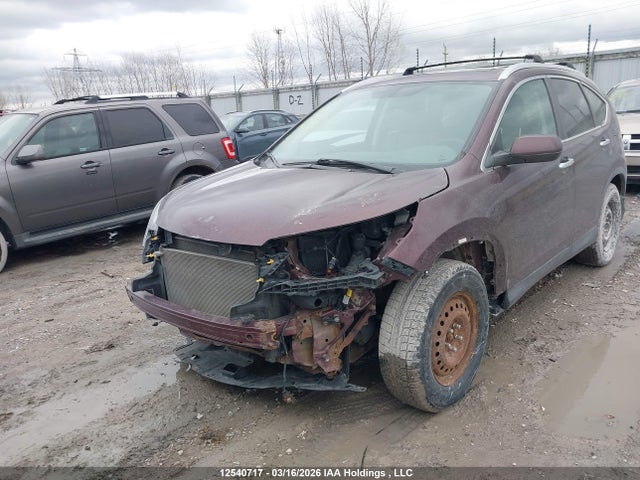 Продаж на аукціоні авто 2013 Honda Cr-v Touring, vin: 2HKRM4H90DH114837, номер лоту: 12540717