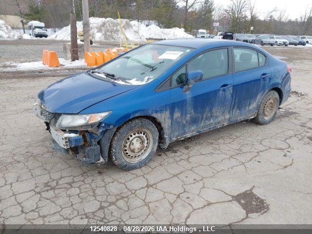 12540828 :رقم المزاد ، 2HGFB2E45FH024912 vin ، 2015 Honda Civic Lx مزاد بيع