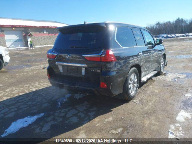 2017 Lexus Lx 570 მანქანა იყიდება აუქციონზე, vin: JTJHY7AX6H4239165, აუქციონის ნომერი: 12540850
