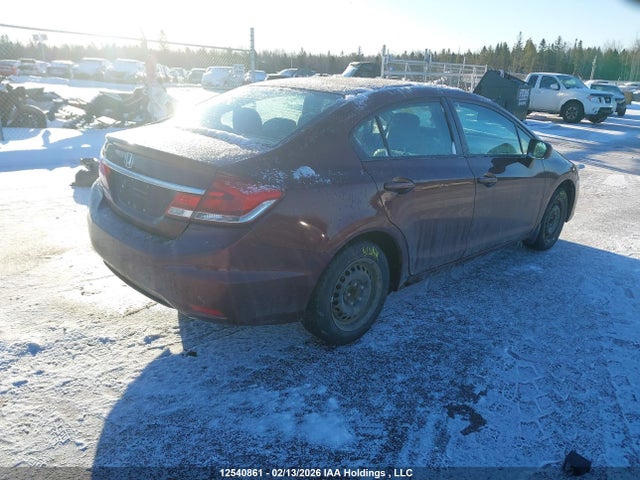 2015 Honda Civic Lx მანქანა იყიდება აუქციონზე, vin: 2HGFB2F4XFH001351, აუქციონის ნომერი: 12540861
