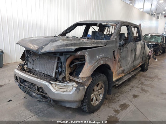12540865 :رقم المزاد ، 1FTFW1E86NFC07980 vin ، 2022 Ford F150 Supercrew مزاد بيع