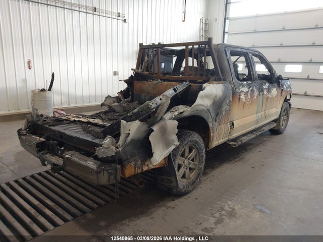 12540865 :رقم المزاد ، 1FTFW1E86NFC07980 vin ، 2022 Ford F150 Supercrew مزاد بيع
