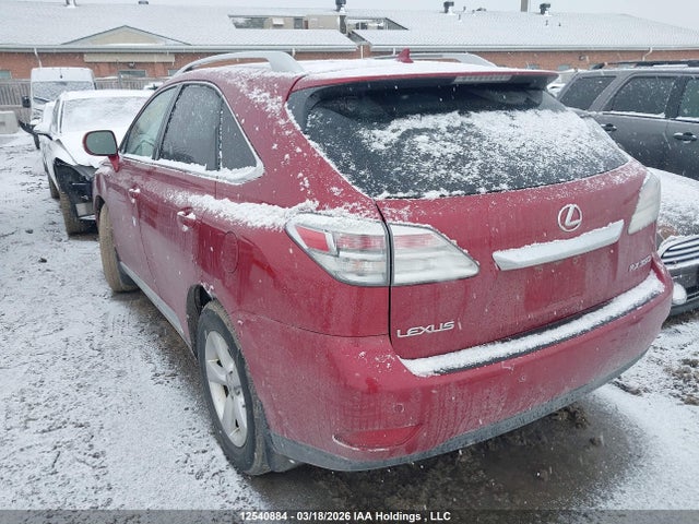 Aukcja sprzedaży 2011 Lexus Rx 350, vin: 2T2BK1BA5BC109315, numer aukcji: 12540884