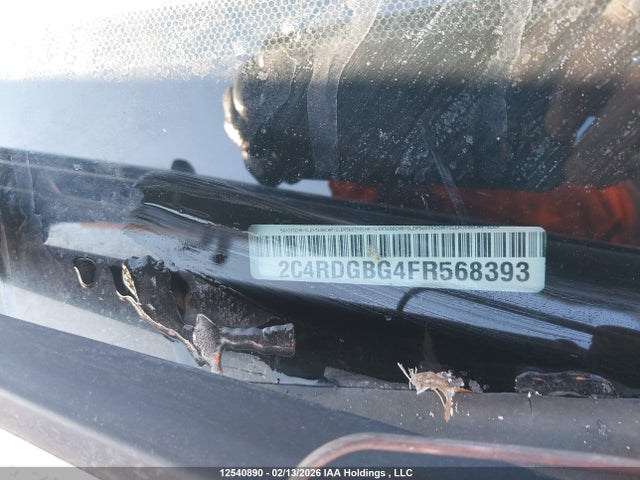 2C4RDGBG4FR568393 Dodge Grand Caravan Se/sxt