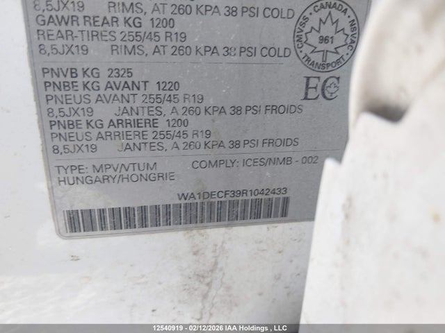 WA1DECF39R1042433 Audi Q3 45 Komfort