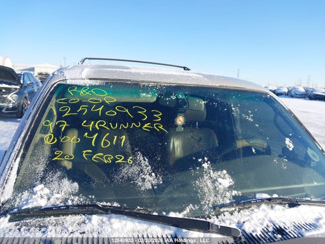 Auction sale of the 1997 Toyota 4runner Limited, vin: JT3HN87R5V9004611, lot number: 12540933