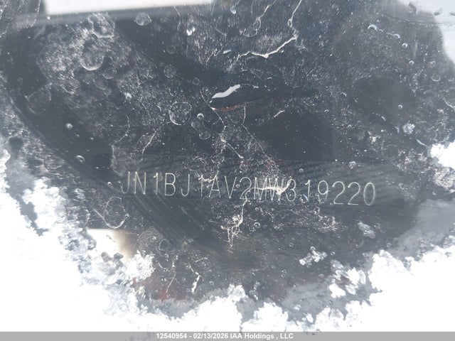 Aukcja sprzedaży 2021 Nissan Qashqai S, vin: JN1BJ1AV2MW319220, numer aukcji: 12540954