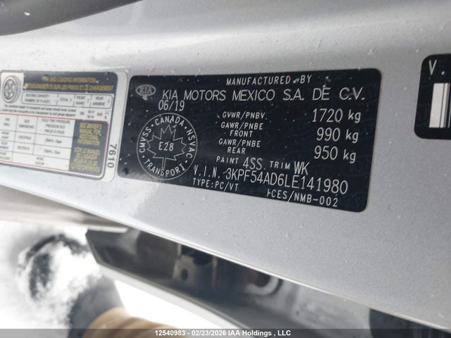 KIA Forte 2020 3KPF54AD6LE141980 Image 9