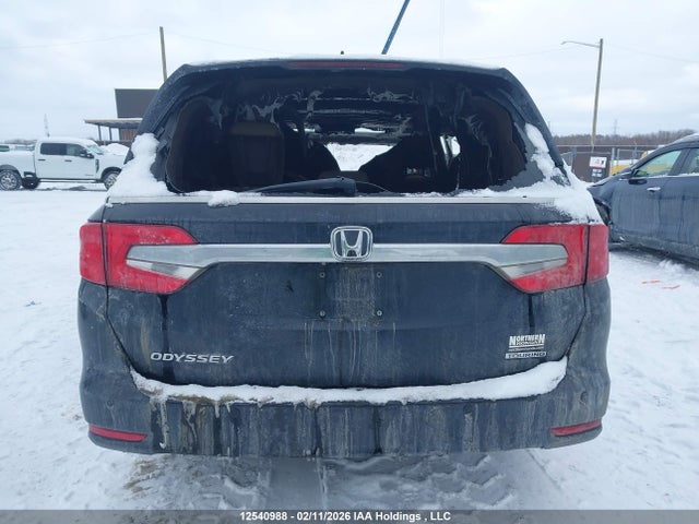 2018 Honda Odyssey Touring მანქანა იყიდება აუქციონზე, vin: 5FNRL6H83JB506467, აუქციონის ნომერი: 12540988