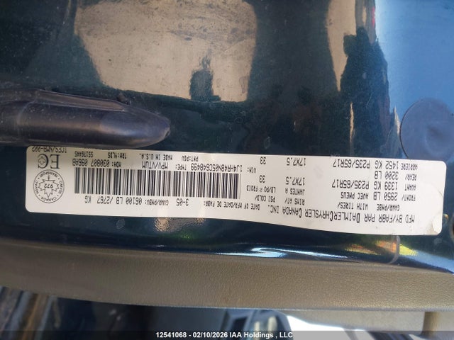 Aukcja sprzedaży 2005 Jeep Grand Cherokee Laredo/columbia/freedom, vin: 1J4HR48N05C648499, numer aukcji: 12541068
