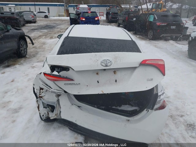 2T1BURHE9JC091357 Toyota COROLLA LE