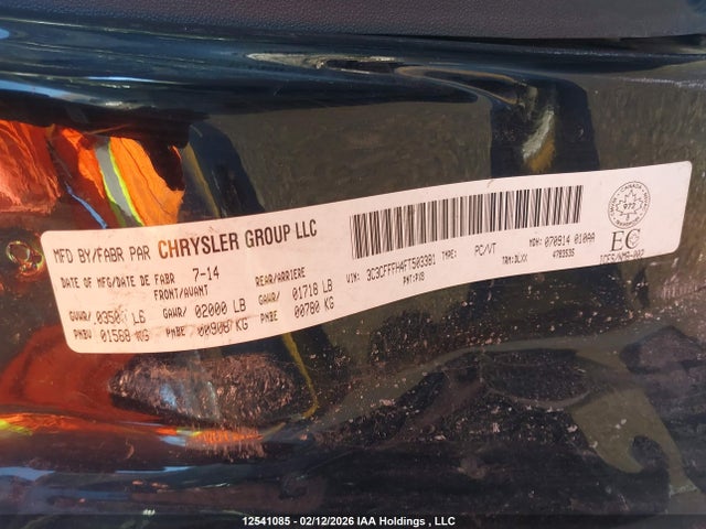 3C3CFFFH4FT503381 Fiat 500