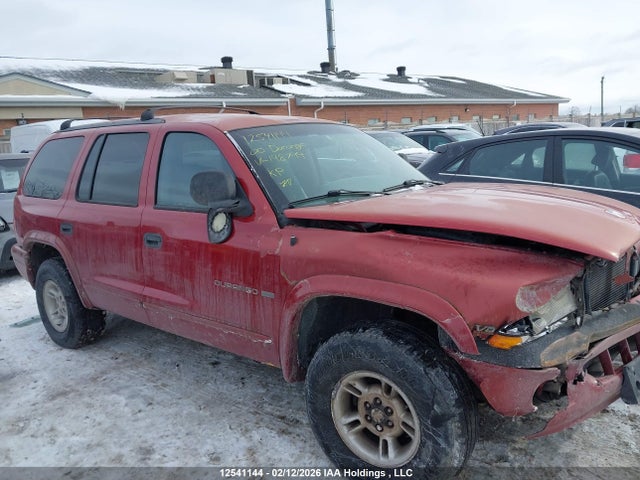 12541144 :رقم المزاد ، 1B4HS28N9YF198799 vin ، 2000 Dodge Durango مزاد بيع