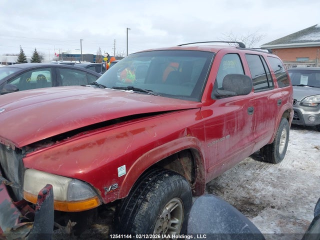 12541144 :رقم المزاد ، 1B4HS28N9YF198799 vin ، 2000 Dodge Durango مزاد بيع