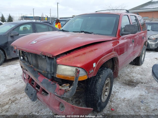 12541144 :رقم المزاد ، 1B4HS28N9YF198799 vin ، 2000 Dodge Durango مزاد بيع