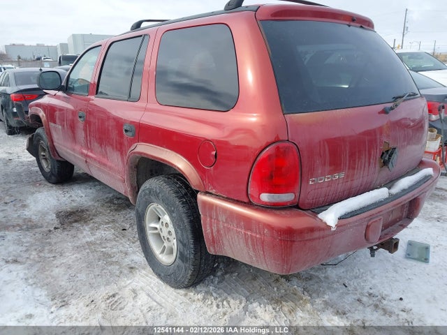 12541144 :رقم المزاد ، 1B4HS28N9YF198799 vin ، 2000 Dodge Durango مزاد بيع