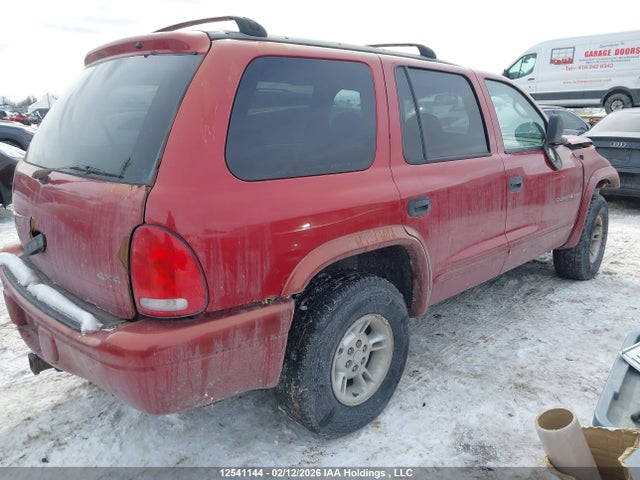 12541144 :رقم المزاد ، 1B4HS28N9YF198799 vin ، 2000 Dodge Durango مزاد بيع
