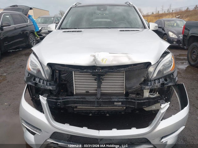 12541219 :رقم المزاد ، 4JGDA2EB0FA599260 vin ، 2015 Mercedes-benz Ml 350 Bluetec 4matic مزاد بيع