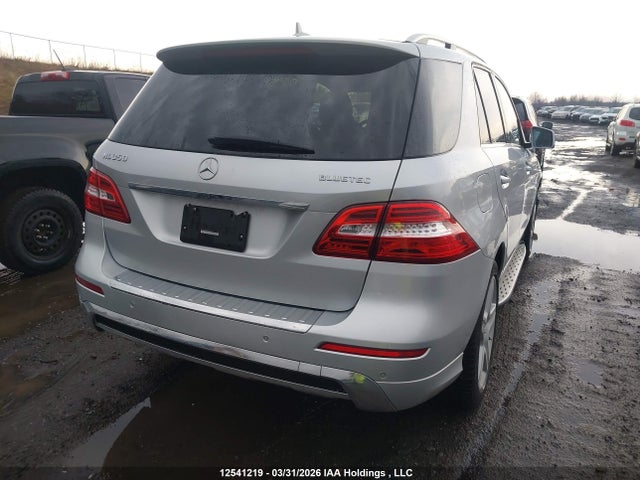 12541219 :رقم المزاد ، 4JGDA2EB0FA599260 vin ، 2015 Mercedes-benz Ml 350 Bluetec 4matic مزاد بيع