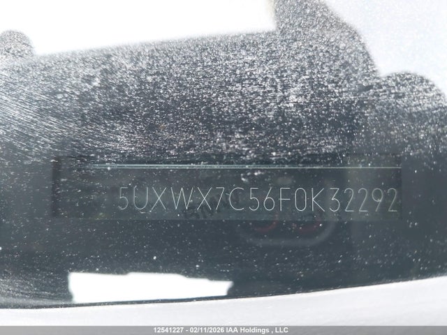 5UXWX7C56F0K32292 BMW X3 Xdrive35i
