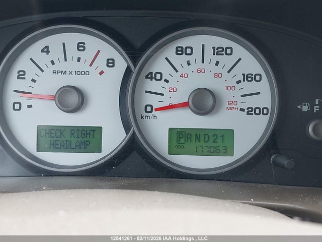 12541261 :رقم المزاد ، 1FMYU94175KA64669 vin ، 2005 Ford Escape Limited مزاد بيع