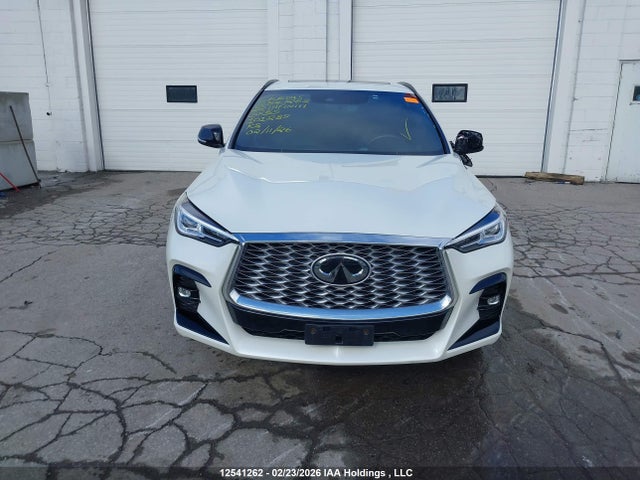 12541262 :رقم المزاد ، 3PCAJ5J35NF101289 vin ، 2022 Infiniti Qx55 Luxe مزاد بيع