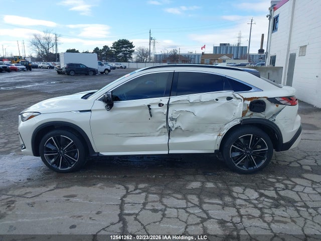 12541262 :رقم المزاد ، 3PCAJ5J35NF101289 vin ، 2022 Infiniti Qx55 Luxe مزاد بيع