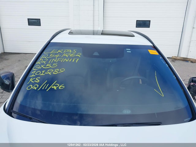 12541262 :رقم المزاد ، 3PCAJ5J35NF101289 vin ، 2022 Infiniti Qx55 Luxe مزاد بيع