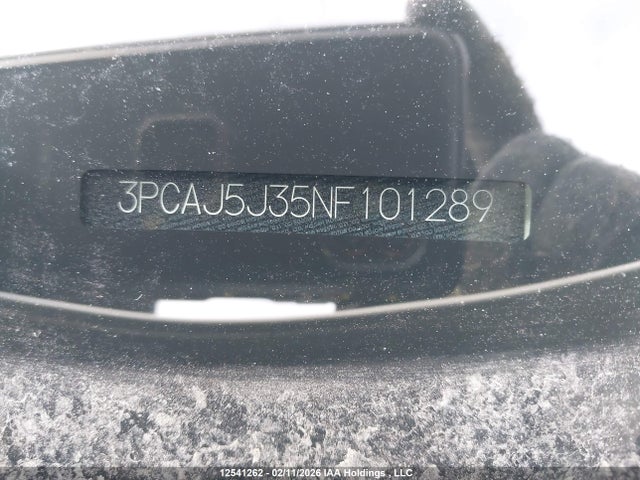 12541262 :رقم المزاد ، 3PCAJ5J35NF101289 vin ، 2022 Infiniti Qx55 Luxe مزاد بيع