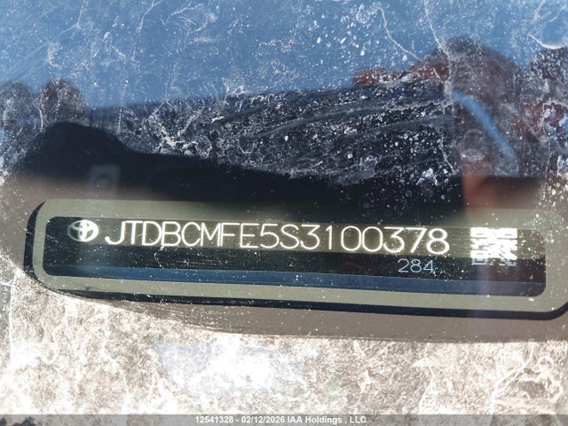 JTDBCMFE5S3100378 Toyota Corolla Hybrid