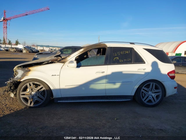 Aukcja sprzedaży 2010 Mercedes-benz Ml 63 Amg 4matic, vin: 4JGBB7HB4AA587697, numer aukcji: 12541341