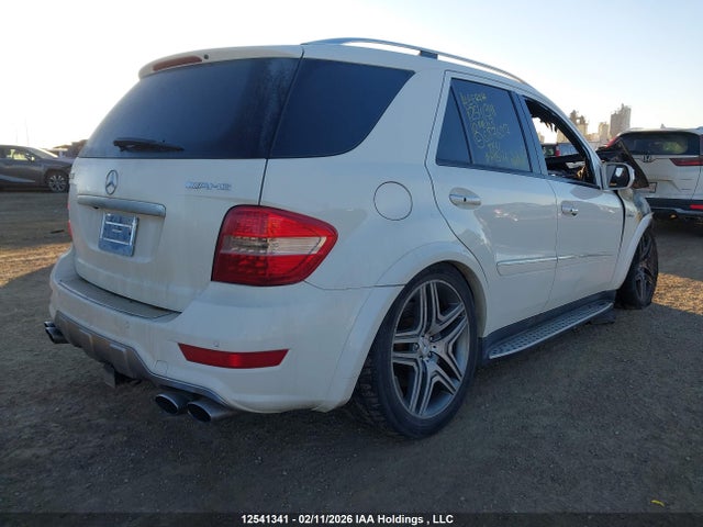 Aukcja sprzedaży 2010 Mercedes-benz Ml 63 Amg 4matic, vin: 4JGBB7HB4AA587697, numer aukcji: 12541341