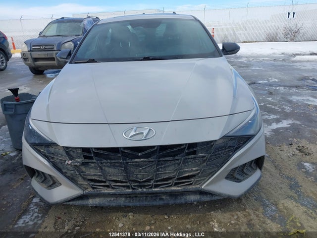 12541378 :رقم المزاد ، KMHLR4AFXNU224112 vin ، 2022 Hyundai Elantra N Line Dct مزاد بيع