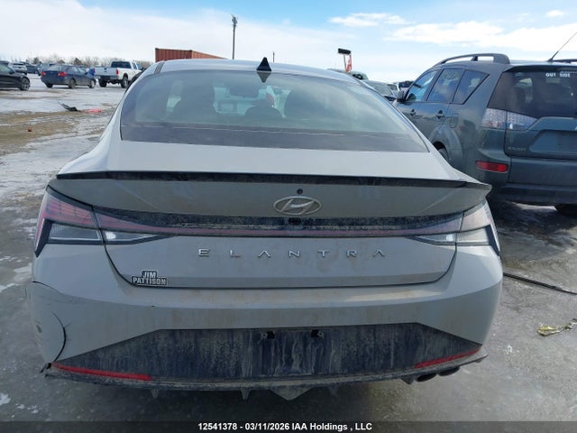 12541378 :رقم المزاد ، KMHLR4AFXNU224112 vin ، 2022 Hyundai Elantra N Line Dct مزاد بيع