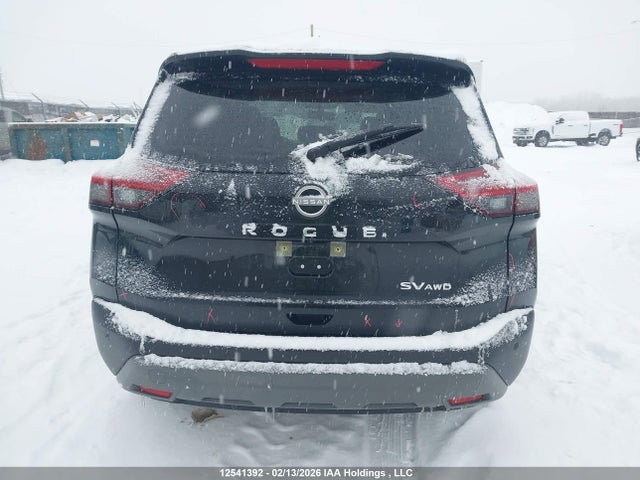JN8BT3BB6PW222442 Nissan Rogue Sv Midnight Edition/sv Moonroof