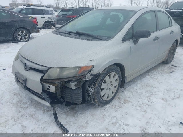 Aukcja sprzedaży 2007 Honda Civic Dx, vin: 2HGFA16357H006186, numer aukcji: 12541417