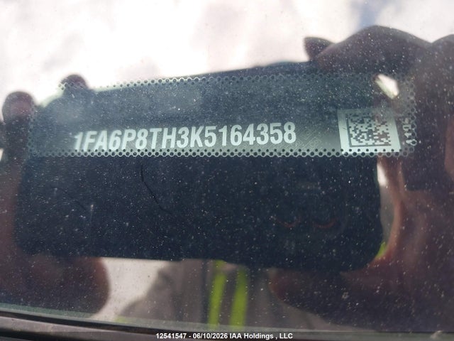 Продаж на аукціоні авто 2019 Ford Mustang Ecoboost Premium, vin: 1FA6P8TH3K5164358, номер лоту: 12541547