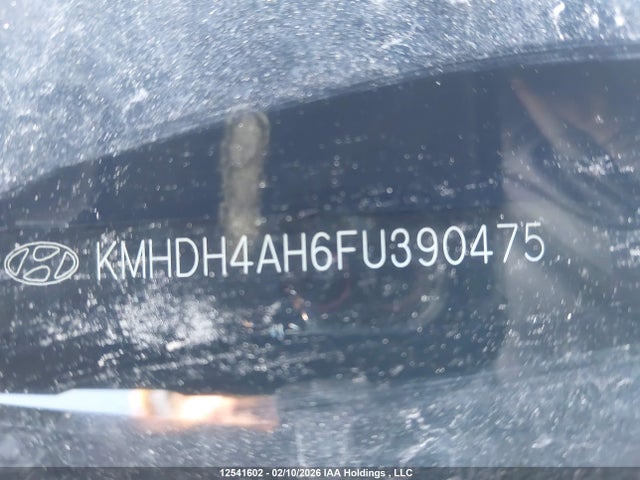 KMHDH4AH6FU390475 Hyundai Elantra Gls