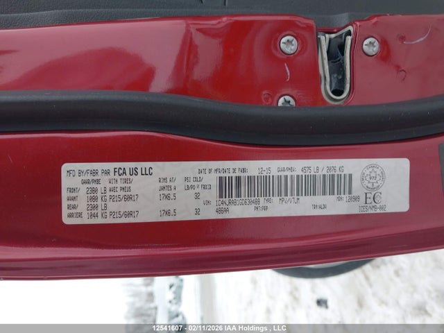 1C4NJRAB1GD630488 Jeep Patriot