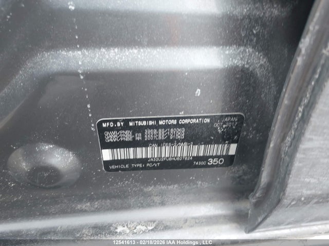 JA32U2FU6HU607624 Mitsubishi Lancer